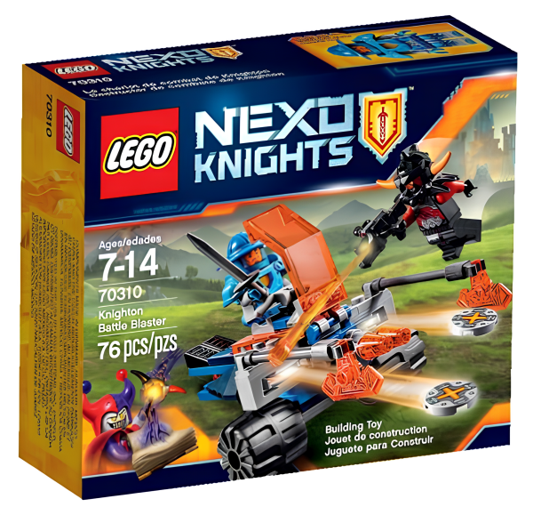 Конструктор LEGO Nexo Knights 70310 Королевский боевой бластер Уценка Used ( с коробкой и инструкцией )